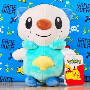 Pokemon Oshawott 8" UltraSoft Stuffed Video Game Toy Plush NWT